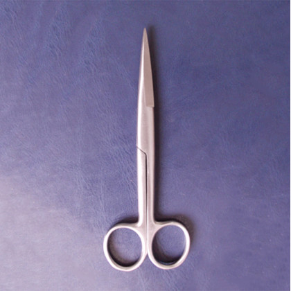 Ножницы остроконечные вертикально-изогнутые 100 мм 13-442 (н-21) Фото товара Ножницы остроконечные вертикально-изогнутые 100 мм 13-442 (н-21)