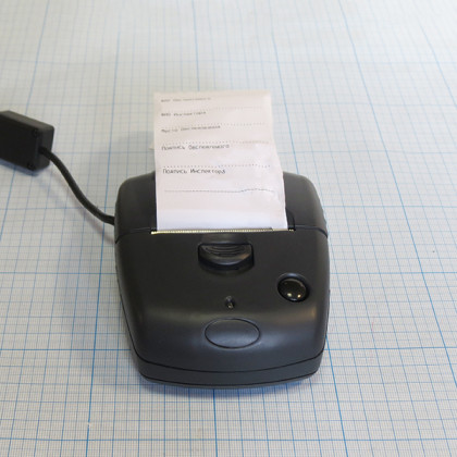 Алкотестер Lion Alcolmeter 500 с термопринтером Фото товара Алкотестер Lion Alcolmeter 500 с термопринтером