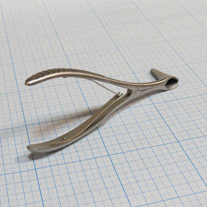 Зеркало носовое с длиной губок 35 мм 41-110 Vienna (Sammar) Фото товара Зеркало носовое с длиной губок 35 мм 41-110 Vienna (Sammar)