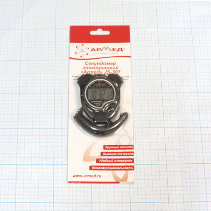 Секундомер электронный модель JS-307 Фото товара Секундомер электронный модель JS-307