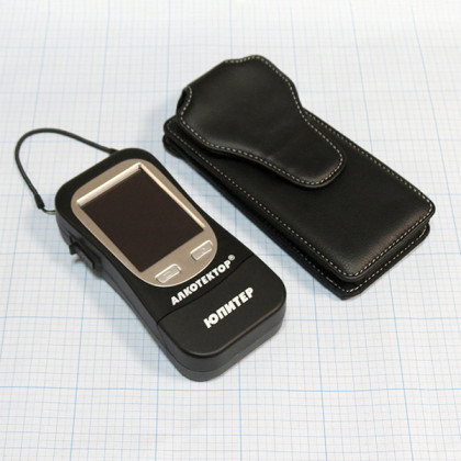 Алкотектор Юпитер, алкометр с сенсорным экраном, без принтера (совместим с системой АСПО) Фото товара Алкотектор Юпитер, алкометр с сенсорным экраном, без принтера (совместим с системой АСПО)