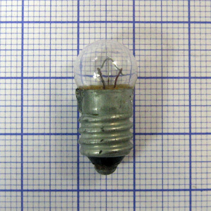 Фото товара Лампа накаливания миниатюрная МН 26-0,12-1 E10/13