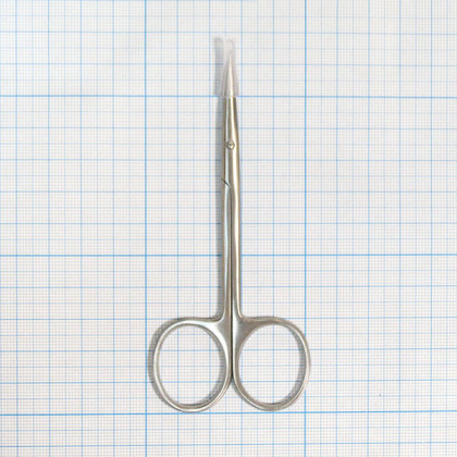 Ножницы глазные вертикально-изогнутые о/к 13-460 Iris Фото товара Ножницы глазные вертикально-изогнутые о/к 13-460 Iris