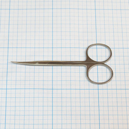 Ножницы глазные вертикально-изогнутые о/к 13-460 Iris Фото товара Ножницы глазные вертикально-изогнутые о/к 13-460 Iris