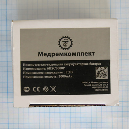 Фото товара Батарея аккумуляторная 6H-SC3000P для BRAUN Perfusor fm (МРК)