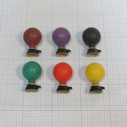 Фото товара Электрод грудной (взрослый) ЭКХ-03 (6 шт.упаковка) крепление под штекер