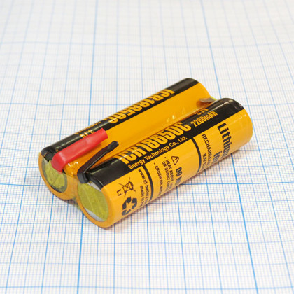 Ремкомплект 2ICR18650 (МРК) Фото товара Ремкомплект 2ICR18650 (МРК)