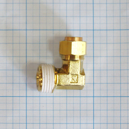 Фото товара Соединение угловое резьбовое 12R1/2 KFL12B-04S