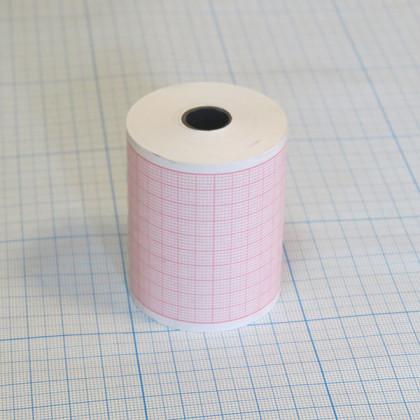 Фото товара Бумага диаграммная 57х30х12мм НАРУЖНАЯ р/н 4025/10 для ЭКГ Innomed, ЭКЗТ-01-РД, Аксион, Альтон