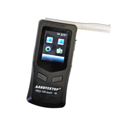 Алкотектор PRO-100 touch-M с принтером Фото товара Алкотектор PRO-100 touch-M с принтером