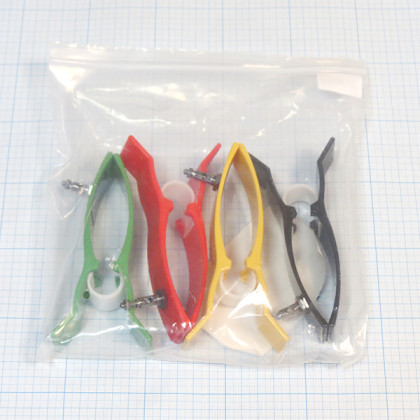 Фото товара Электрод конечностный взрослый с винтом и зажимом (4 шт.)