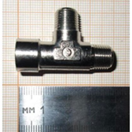 Фото товара Тройник 2050 1/8-1/8 (R1/8-R1/8-G1/8) 