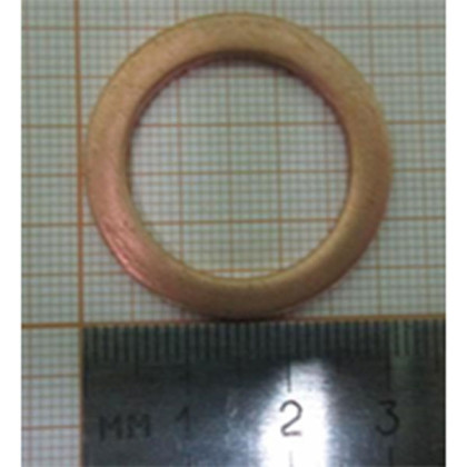 Фото товара Шайба медная Ф22х30х2 мм