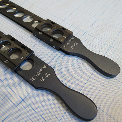 Линейка скиаскопическая ЛС-02 Фото товара Линейка скиаскопическая ЛС-02