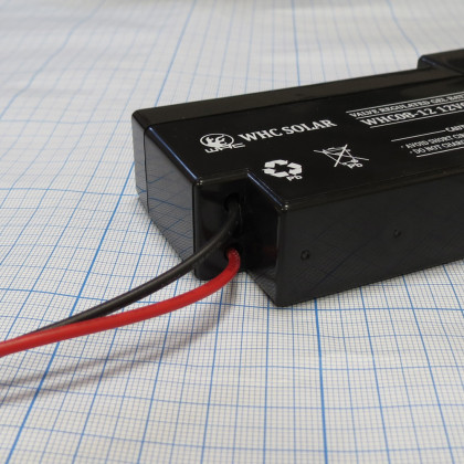 Аккумуляторная батарея WHC0812 (12В; 0,8Ач; 96х25х62мм)  Фото товара Аккумуляторная батарея WHC0812 (12В; 0,8Ач; 96х25х62мм)