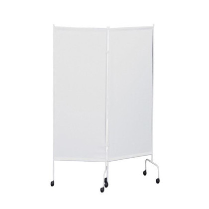 Ширма медицинская 2-х секционная с колесами ШМ-МСК-2302-01 Фото товара Ширма медицинская 2-х секционная с колесами ШМ-МСК-2302-01