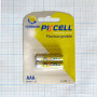 Аккумулятор AAA/LR03 Ni-Mh BL2, PKCell Фото товара Аккумулятор AAA/LR03 Ni-Mh BL2, PKCell