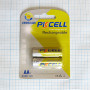 Аккумулятор AA/LR6 Ni-Mh BL2, PKCell Фото товара Аккумулятор AA/LR6 Ni-Mh BL2, PKCell