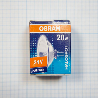 Лампа галогенная (галогеновая) Osram 41930 SP 24V 20W GY4 Фото товара Лампа галогенная (галогеновая) Osram 41930 SP 24V 20W GY4