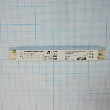Аппарат пускорегулирующий электронный ЭПРА OSRAM QTP-DL 1х55/230x240 Фото товара Аппарат пускорегулирующий электронный ЭПРА OSRAM QTP-DL 1х55/230x240
