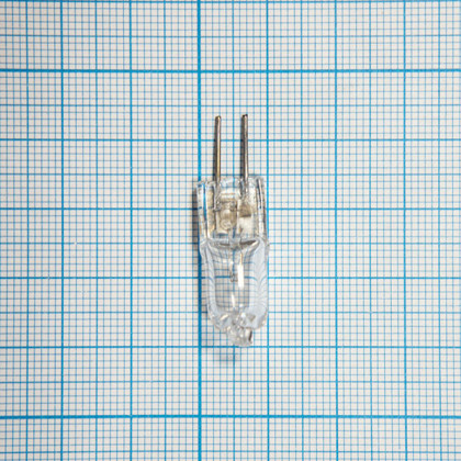 Лампа галогенная (галогеновая) кварцевая КГМ 6-25 G4 Фото товара Лампа галогенная (галогеновая) кварцевая КГМ 6-25 G4