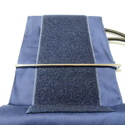 Манжета с камерой для взрослых двухтрубочная на липучке со скобой (32-45) увеличенная х/б Фото товара Манжета с камерой для взрослых двухтрубочная на липучке со скобой (32-45) увеличенная х/б