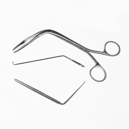 Набор инструментов для удаления инородных тел ЛОР-органов Фото товара Набор инструментов для удаления инородных тел ЛОР-органов
