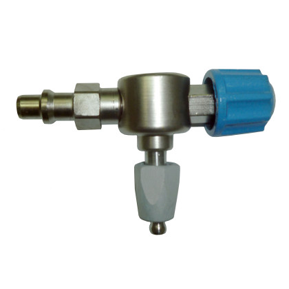 Штекер DIN с клапаном регулировки подачи газа Фото товара Штекер DIN с клапаном регулировки подачи газа