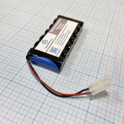 Аккумуляторная батарея 7HA2700 (8,4В; 2700мАч; 120х50х17мм) для Приемника Сталкер ПТ14, МРК Фото товара Аккумуляторная батарея 7HA2700 (8,4В; 2700мАч; 120х50х17мм) для Приемника Сталкер ПТ14, МРК