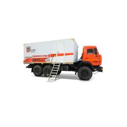 Фото товара Кабинет рентгенографический мобильный на базе шасси КАМАЗ