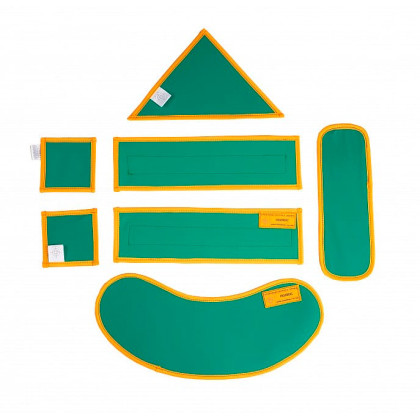 Набор пластин рентгенозащитных большой (7 шт) Фото товара Набор пластин рентгенозащитных большой (7 шт)