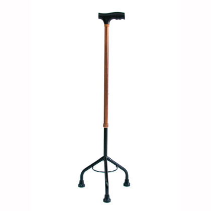 Трость с тремя ножками ТР3 (со средним основанием) Фото товара Трость с тремя ножками ТР3 (со средним основанием)