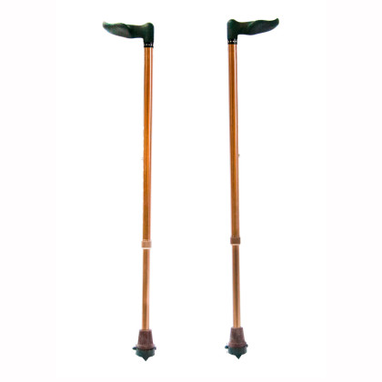 Фото товара Телескопическая трость с анатомической мужской ручкой (правая/левая) ТР1(ПР) с упс