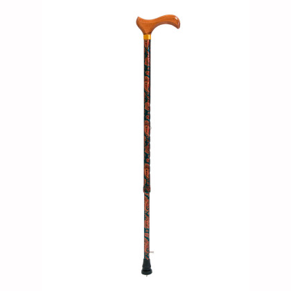 Трость телескопическая с деревянной ручкой с УПС (штырь) ТР1(01) (весенний сад) Фото товара Трость телескопическая с деревянной ручкой с УПС (штырь) ТР1(01) (весенний сад)