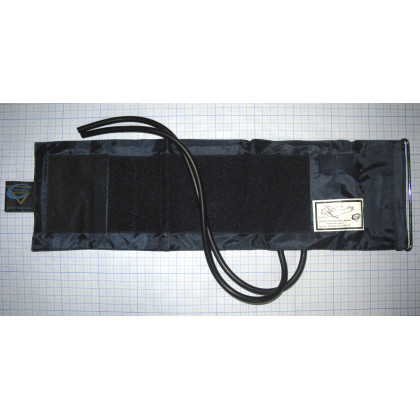 Манжета с камерой двухтрубочная (со скобой)  22-38 см (манжета нейлон, камера латекс) "Тривес" Фото товара Манжета с камерой двухтрубочная (со скобой)  22-38 см (манжета нейлон, камера латекс) "Тривес"