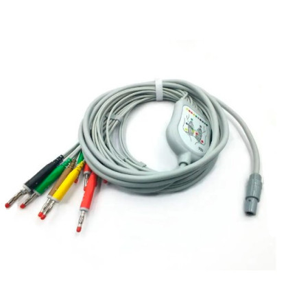 Фото товара Кабель пациента для ЭКГ WelchAllyn SE-PRO-600, RE-PC-AHA-BAN, Cardioperfect DVR, 10 отведений, 14pin