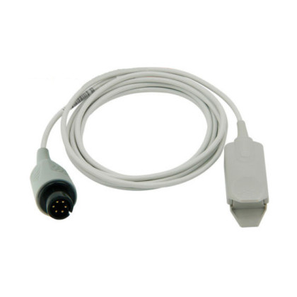 Фото товара Датчик пульсоксиметрический SpO2 Bionet, Взрослый прищепка, 3м, 6 Pin