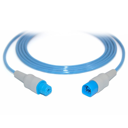 Удлинительный кабель SpO2 для пульсоксиметрического датчика Philips HP MP20, MP30, MP40, VM6, VM8, P0225A Фото товара Удлинительный кабель SpO2 для пульсоксиметрического датчика Philips HP MP20, MP30, MP40, VM6, VM8, P0225A