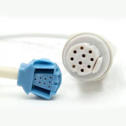 Фото товара Кабель переходник пульсоксиметрический SpO2 для GE Datex Ohmeda OXY-SL3, 10 Pin на OxyTip