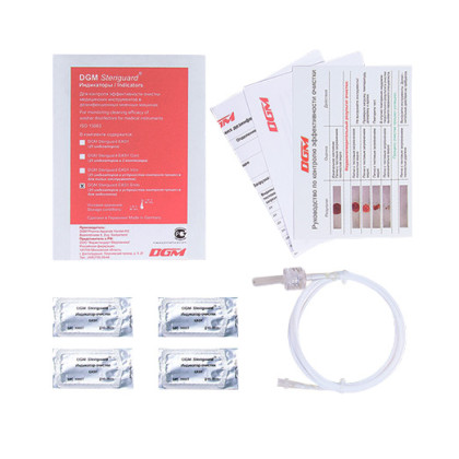 Индикатор контроля эффективности очистки эндоскопов DGM Steriguard Easy Endo Фото товара Индикатор контроля эффективности очистки эндоскопов DGM Steriguard Easy Endo