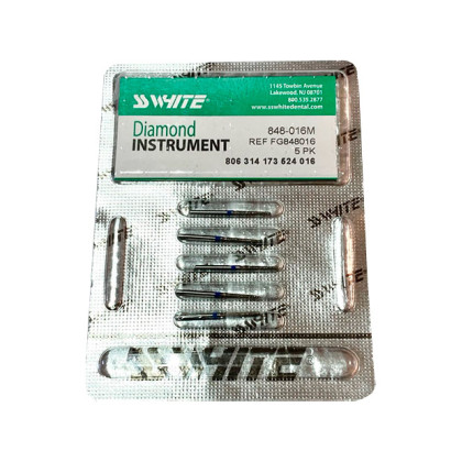 Фрезы алмазные 848-016M, SS-White Фото товара Фрезы алмазные 848-016M, SS-White