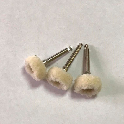 Щетка полировальная для углового наконечника (пушок) Фото товара Щетка полировальная для углового наконечника (пушок)