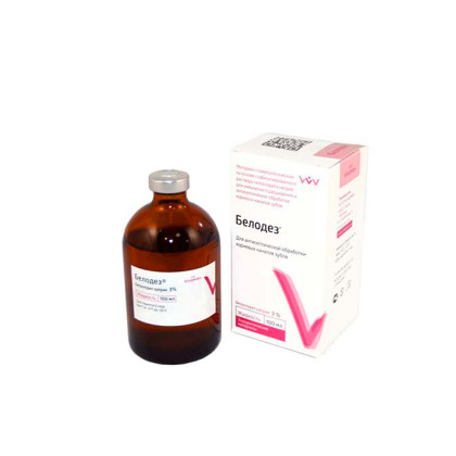 Белодез 3% (100мл) Фото товара Белодез 3% (100мл)