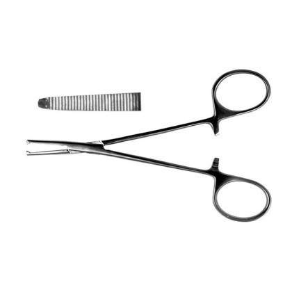 Зажим кровоостанавливающий 1x2 зубчатый прямой №1, 150 мм,  3-21 Фото товара Зажим кровоостанавливающий 1x2 зубчатый прямой №1, 150 мм,  3-21