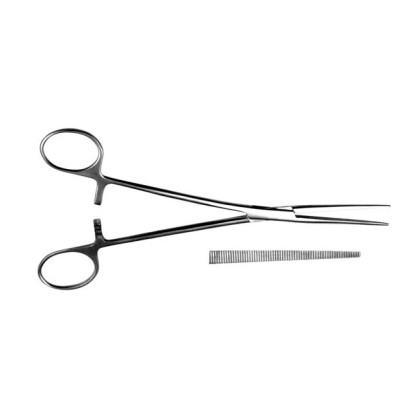 Зажим кровоостанавливающий зубчатый прямой №2, 198 мм, 3-32 Фото товара Зажим кровоостанавливающий зубчатый прямой №2, 198 мм, 3-32