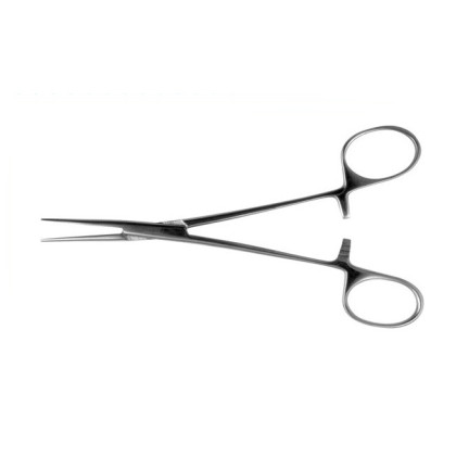 Зажим кровоостанавливающий зубчатый прямой №1, 160 мм, 3-92 Фото товара Зажим кровоостанавливающий зубчатый прямой №1, 160 мм, 3-92