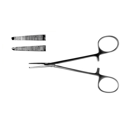 Зажим кровоостанавливающий 1x2 зубый зубчатый прямой (для новорожденных и детей раннего возраста) Фото товара Зажим кровоостанавливающий 1x2 зубый зубчатый прямой (для новорожденных и детей раннего возраста)