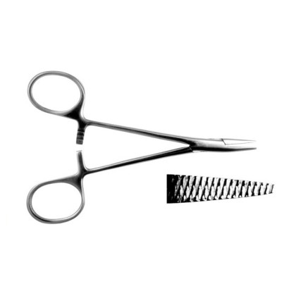 Зажим кровоостанавливающий нейрохирургический прямой Фото товара Зажим кровоостанавливающий нейрохирургический прямой