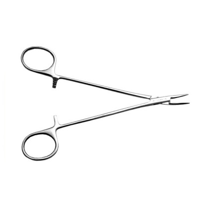 Зажим кровоостанавливающий типа "Москит", сосудистый изогнутый по плоскости, детский Фото товара Зажим кровоостанавливающий типа "Москит", сосудистый изогнутый по плоскости, детский