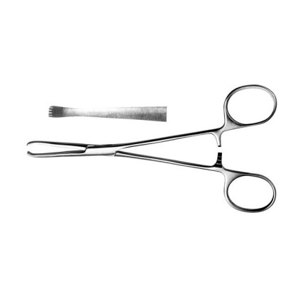 Зажим для захватывания кишечной стенки (для новорожденных и детей раннего возраста) Фото товара Зажим для захватывания кишечной стенки (для новорожденных и детей раннего возраста)